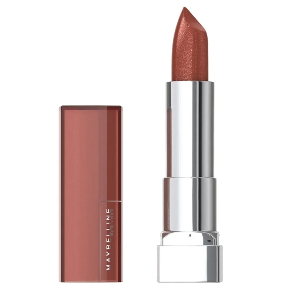 3 x Maybelline Color Sensational Cream Finish Lipstick, 166 Copper Charge